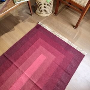 Mirzapur Flatweave Cotton Dhurrie (5 x 3 ft)
