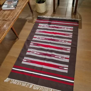 Cotton Dhurrie from Warangal (5 x 3 ft)