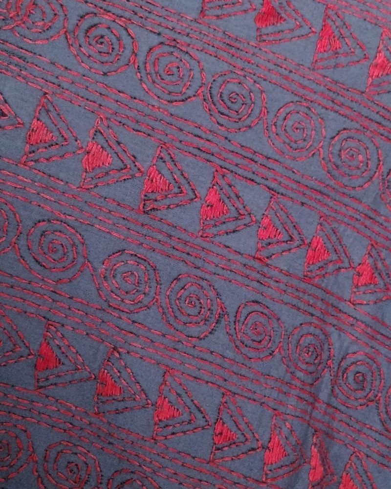Pure Cotton Kantha Dupatta - Image 7