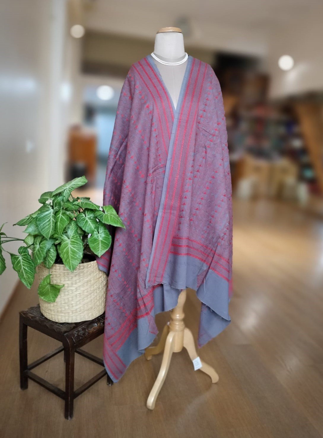 Pure Cotton Kantha Dupatta - Image 2