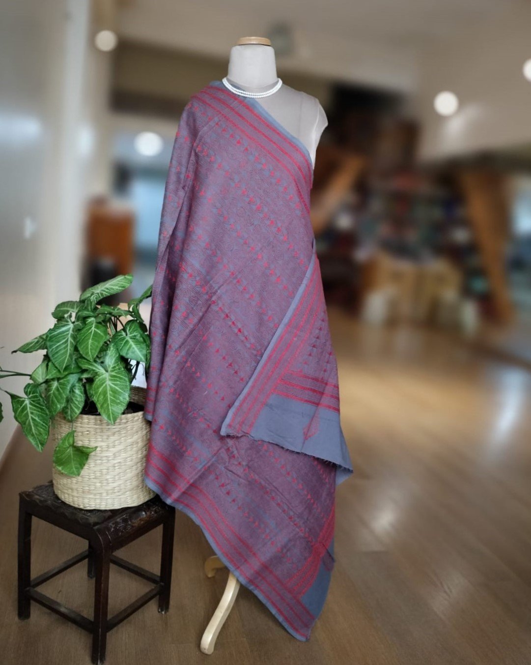 Pure Cotton Kantha Dupatta