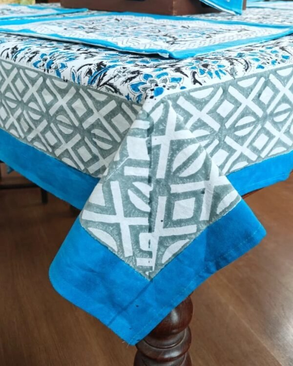 Blue Dining Table Set