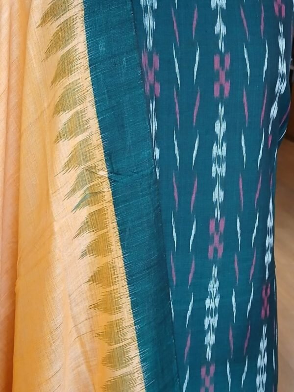 Cotton Salwar Set (3-piece) in Odisha Ikat - (IOCS0015) - Image 2