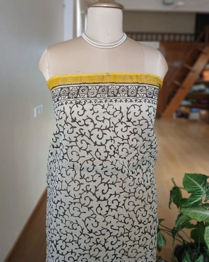 Kota Doria Cotton Saree – (KDCS0003) - Image 6