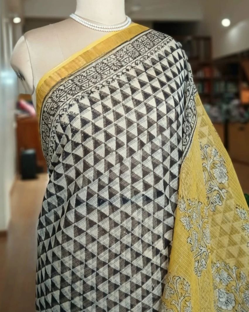 Kota Doria Cotton Saree – (KDCS0003) - Image 5