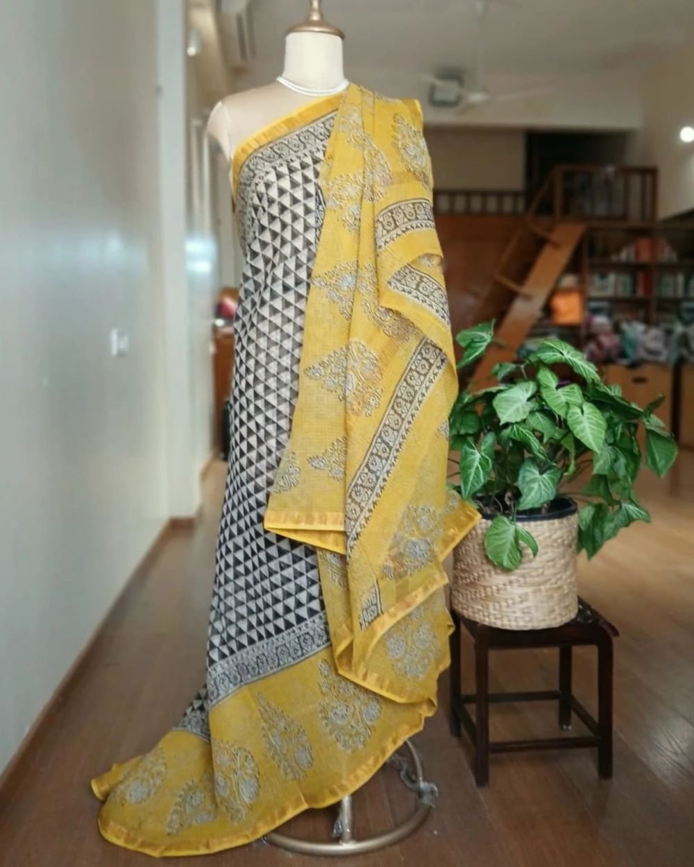 Kota Doria Cotton Saree – (KDCS0003) - Image 2