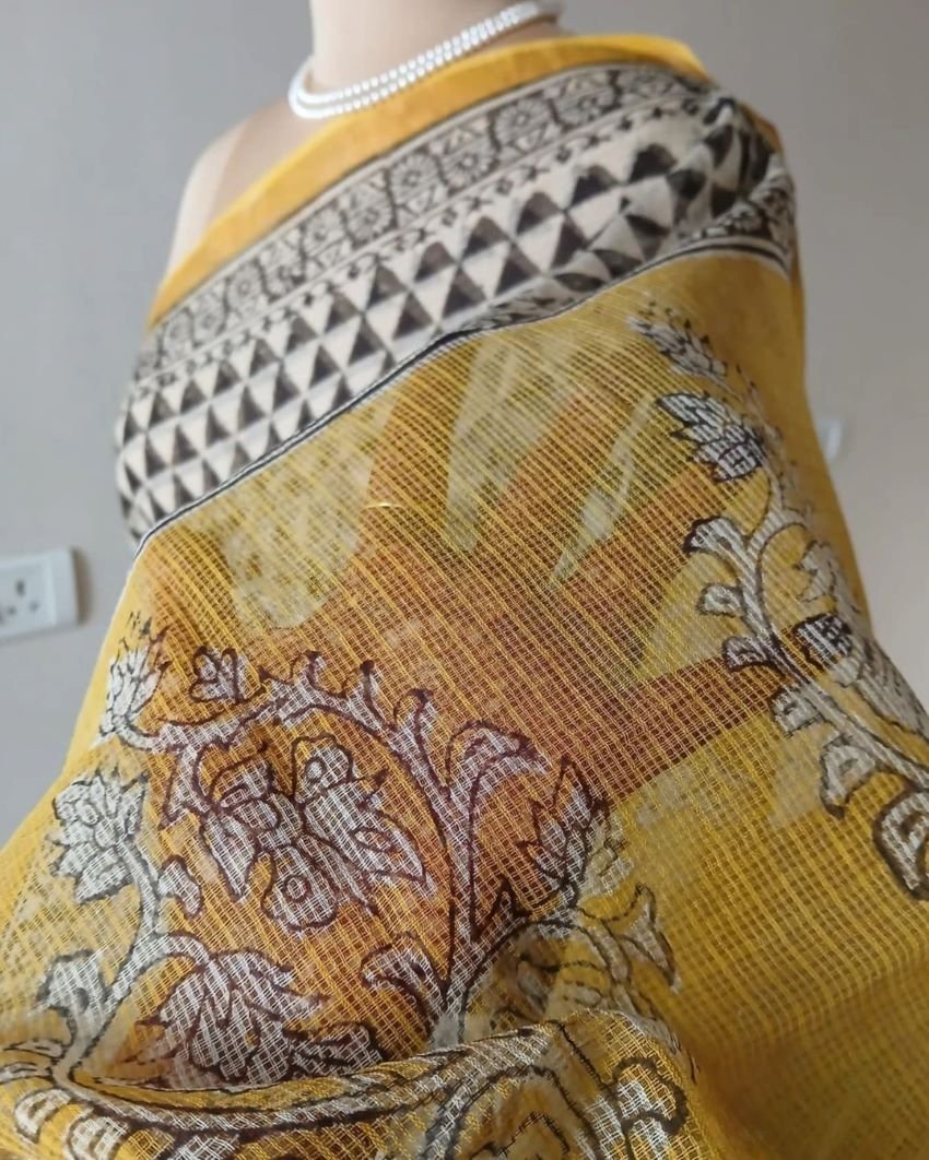 Kota Doria Cotton Saree – (KDCS0003) - Image 3