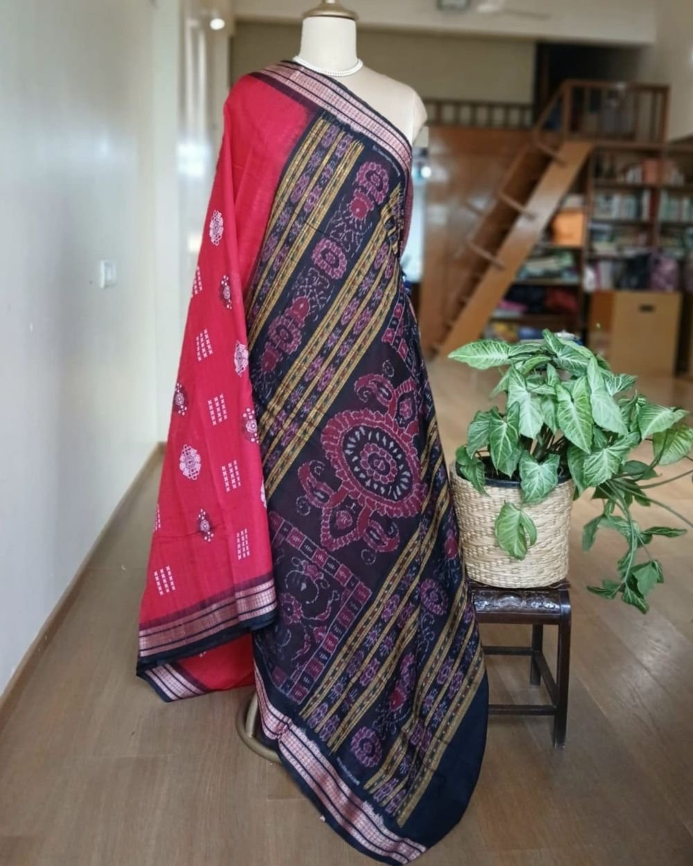 Bomkai Saree from Sonepur – (SONE0007) - Image 4