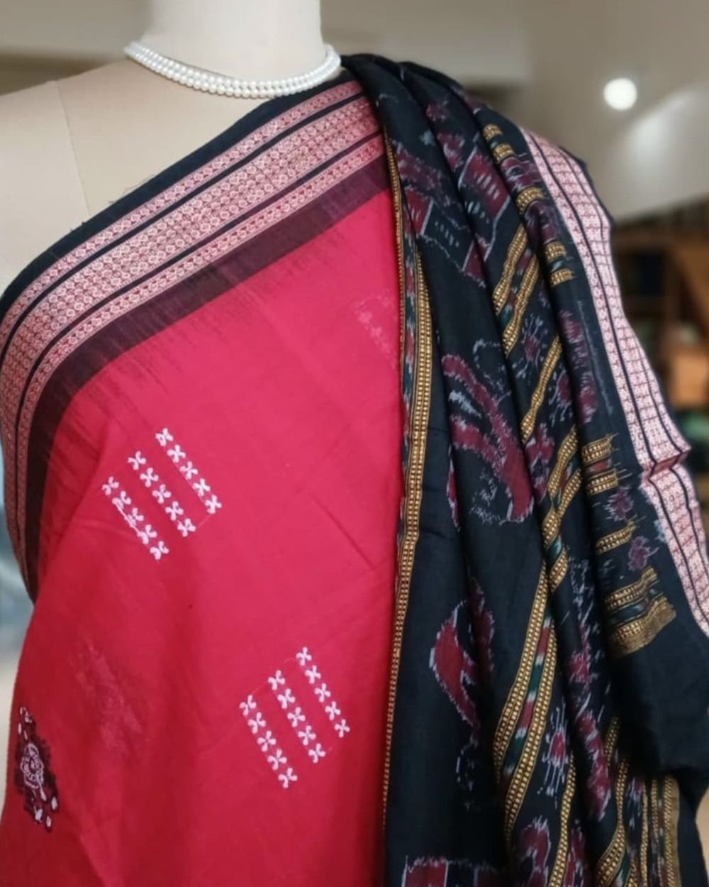 Bomkai Saree from Sonepur – (SONE0007) - Image 5