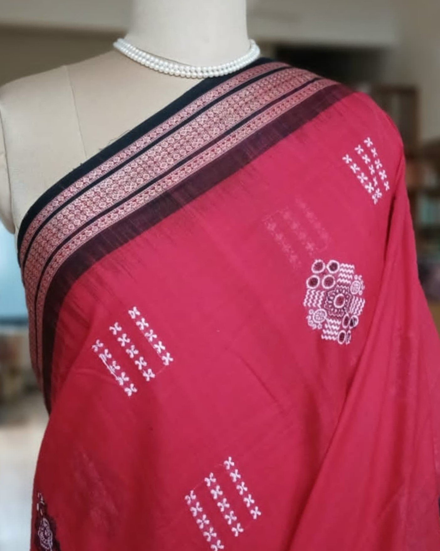 Bomkai Saree from Sonepur – (SONE0007) - Image 3