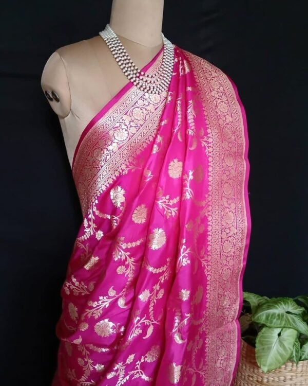 Banarasi Jungla Katan Silk Saree – (BJKS0006)