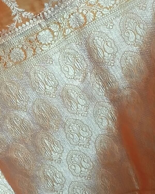 Banarasi Jungla Katan Silk Saree – (BJKS0004) - Image 7