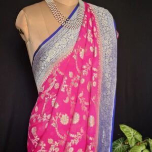 Banarasi Georgette Silk Saree – (GBSS0002)