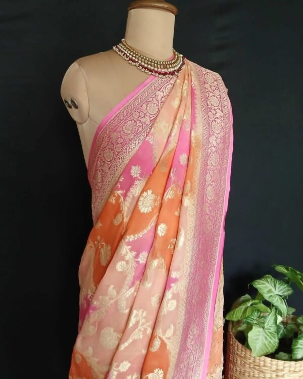 Banarasi Georgette Silk Saree - (GBSS0004)