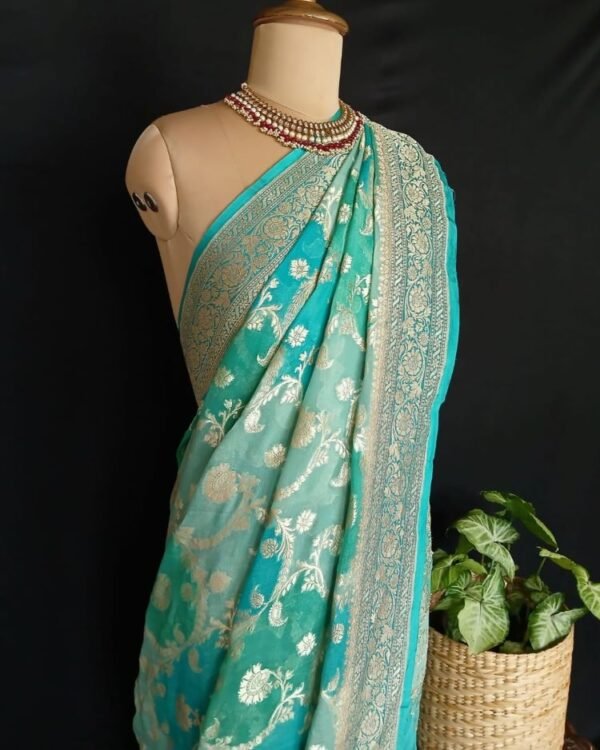Banarasi Georgette Silk Saree – (GBSS0003)