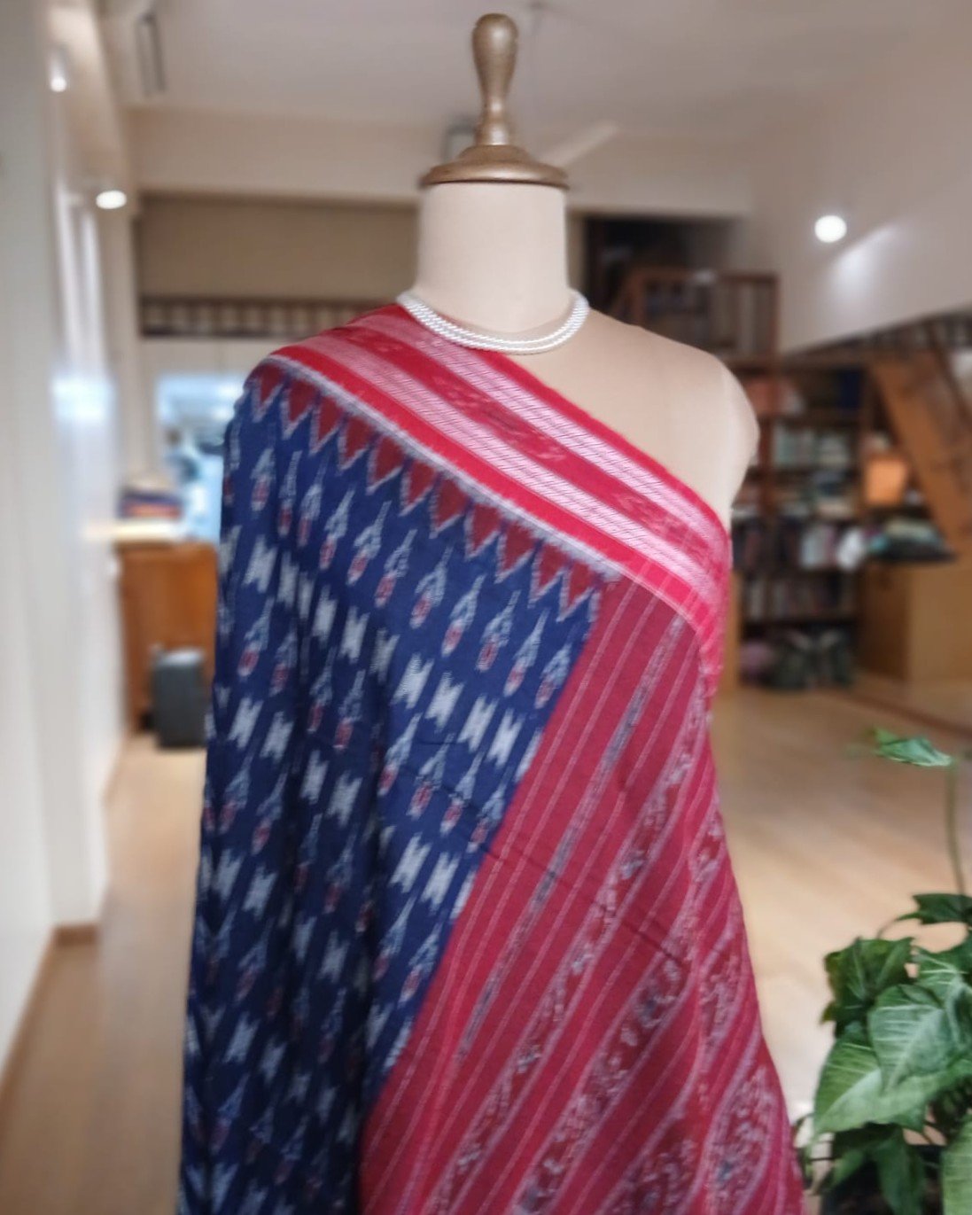 Nuapatna Single Ikat Saree (NSIS0004) - Image 8