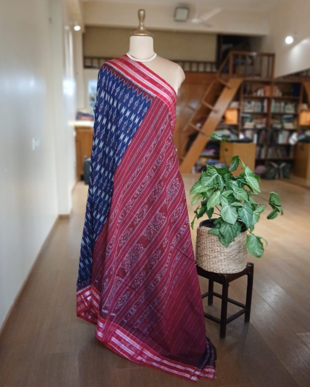 Nuapatna Single Ikat Saree (NSIS0004) - Image 7