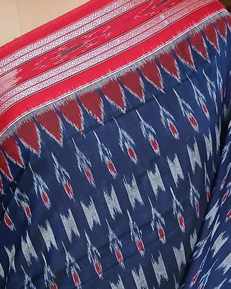 Nuapatna Single Ikat Saree (NSIS0004) - Image 3
