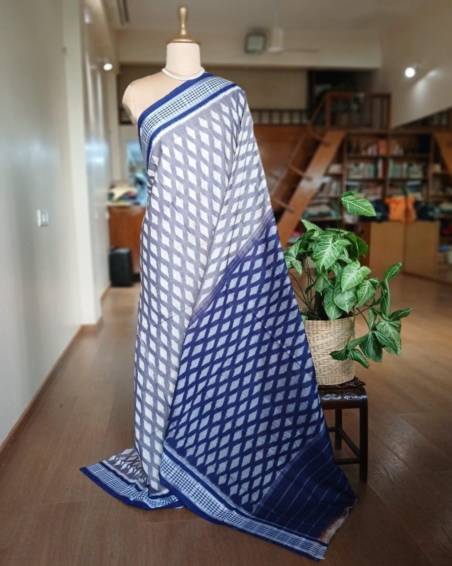 Nuapatna Single Ikat Saree (NSIS0007)
