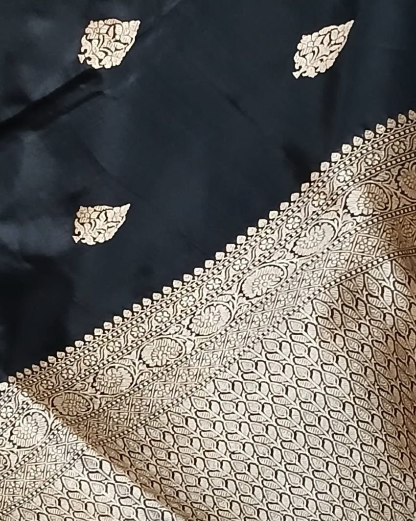Banarasi Kadua Katan Silk Saree – (BANA1008) - Image 5