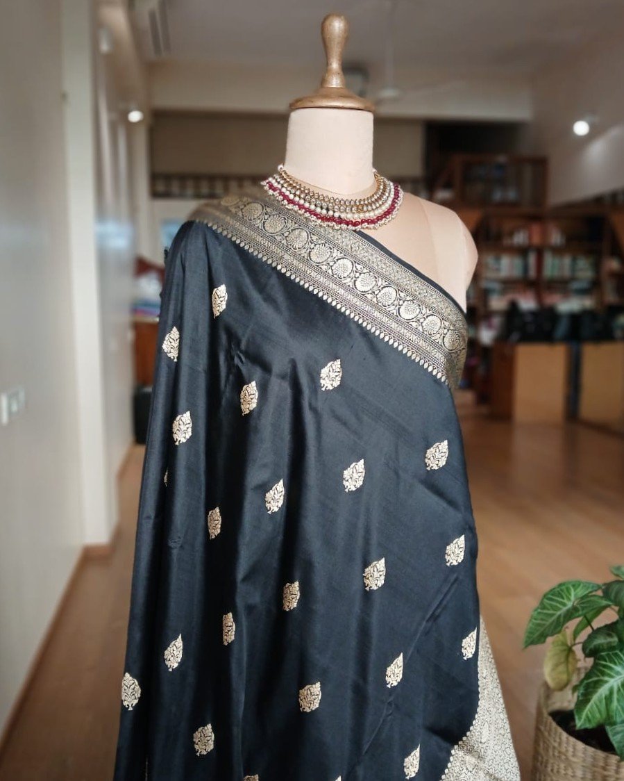 Banarasi Kadua Katan Silk Saree – (BANA1008) - Image 7