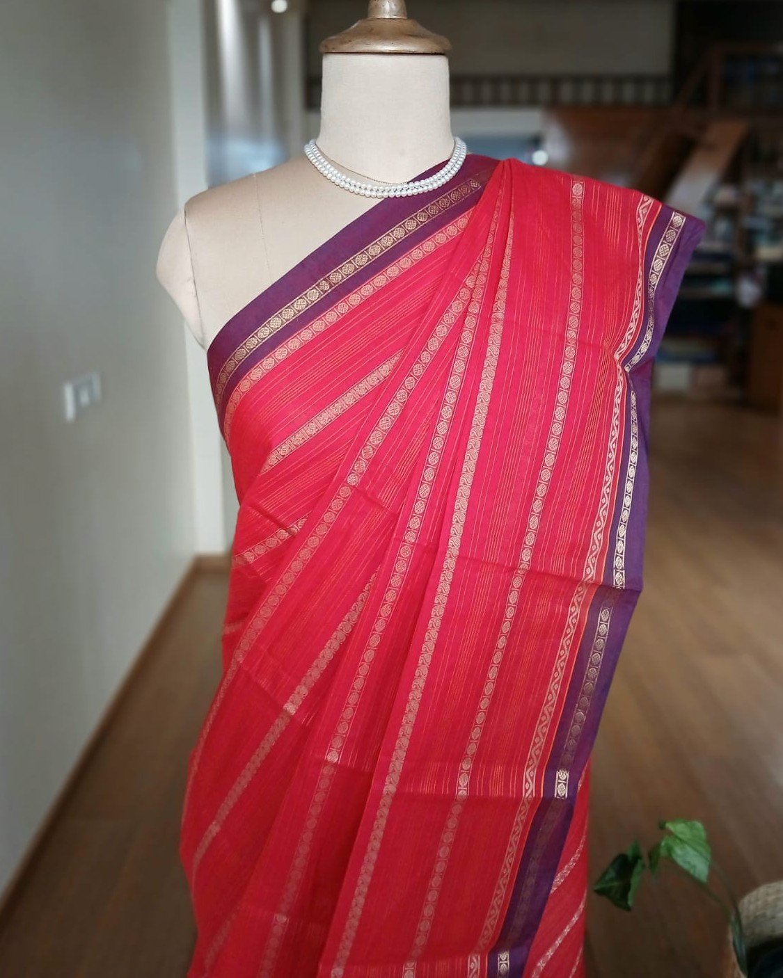 Kanchi Cotton Stripe Design - (KANC1002) - Image 4