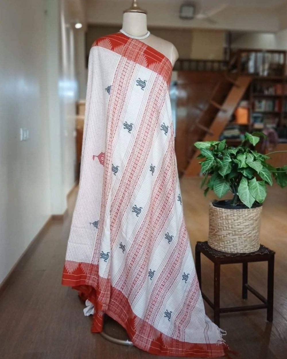 Kotpad Cotton Saree – (CTKS0007) - Image 3