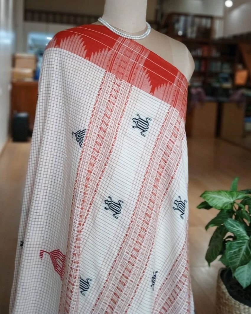 Kotpad Cotton Saree – (CTKS0007) - Image 4