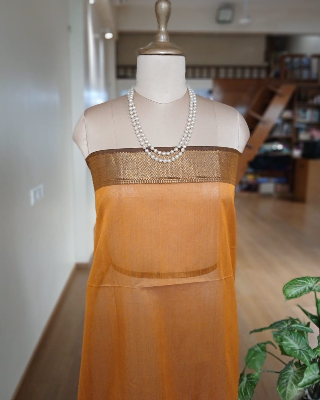 Maheshwari Silk Cotton Saree – (MSCS1008) - Image 5