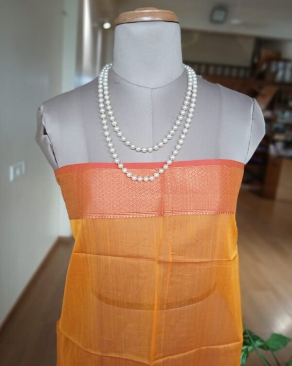 Maheshwari Silk Cotton Saree - (MSCS1001) - Image 5