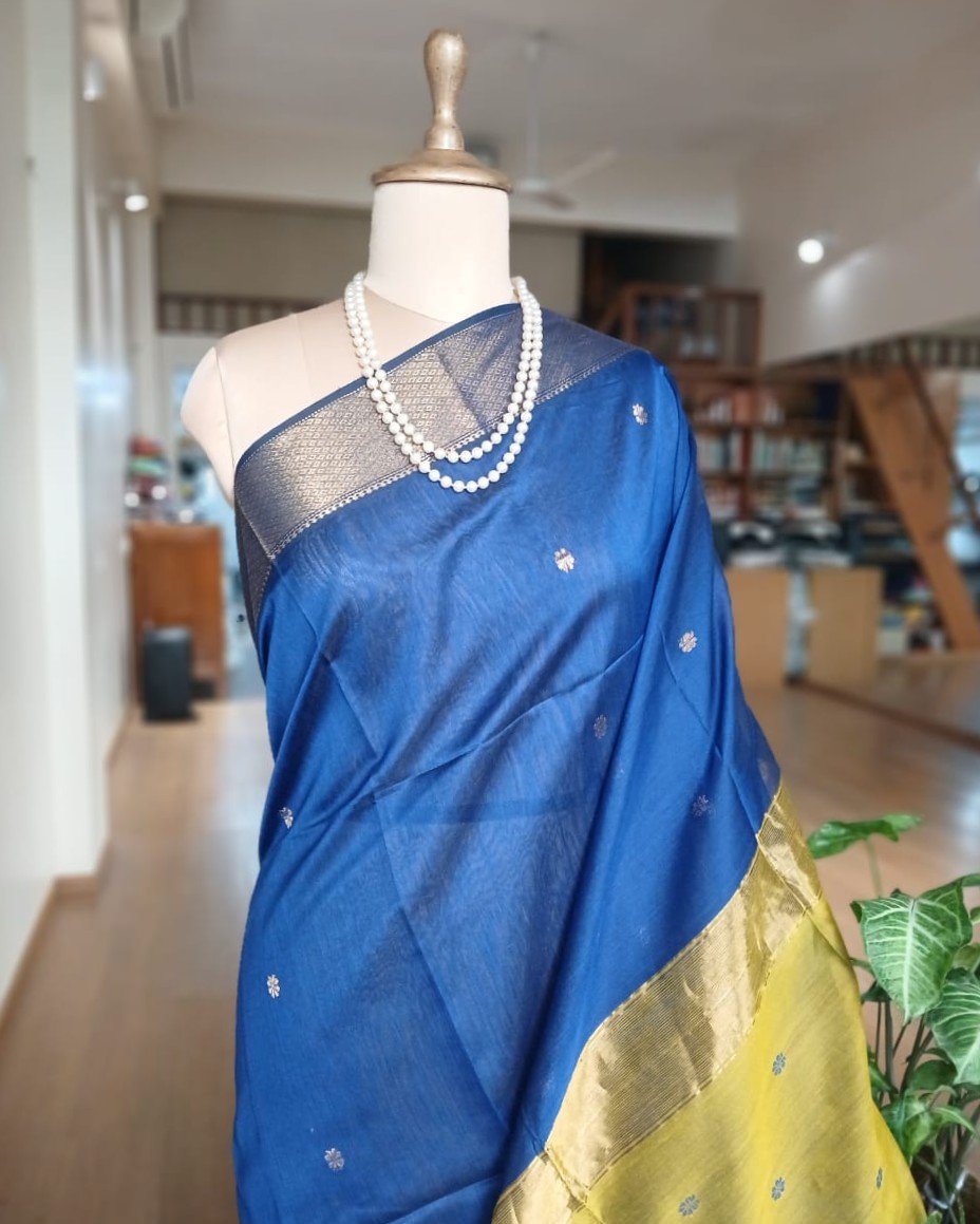 Maheshwari Silk Cotton Saree – (MSCS1012) - Image 2