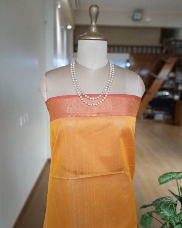 Maheshwari Silk Cotton Saree – (MSCS1009) - Image 5