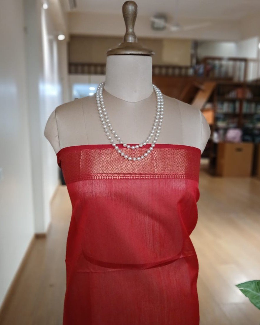 Maheshwari Silk Cotton Saree – (MSCS1010) - Image 5