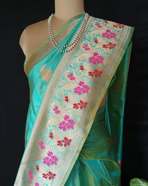 Banarasi Meenakari Kadua Saree - (MBKS0001)