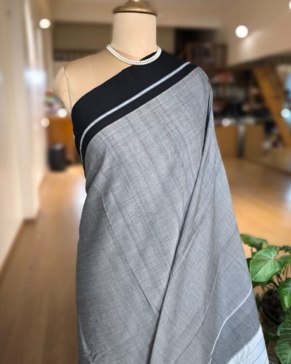 Pattedanchu Saree from Karnataka – (PATS0004) - Image 3