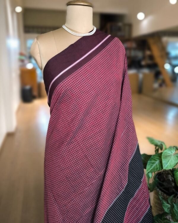 Pattedanchu Saree from Karnataka - (PATS0003) - Image 4