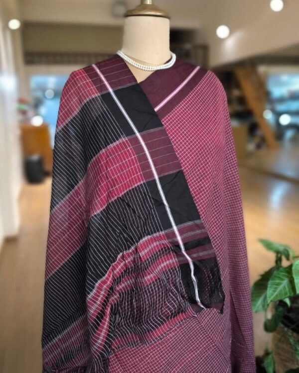 Pattedanchu Saree from Karnataka - (PATS0003) - Image 3