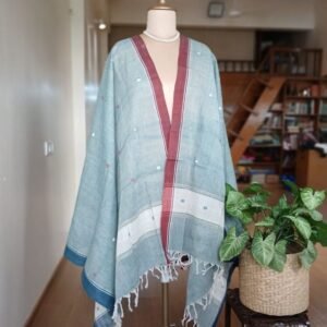 Ponduru Handspun Handwoven Dupatta – (PKDA0002)