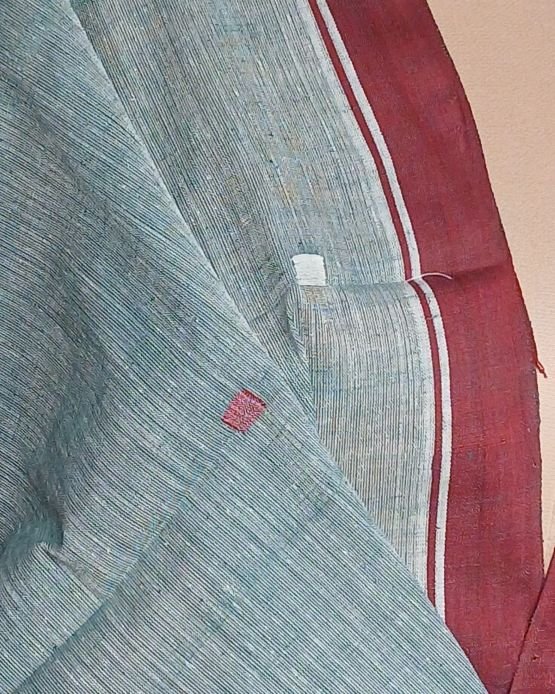 Ponduru Handspun Handwoven Dupatta – (PKDA0002) - Image 4