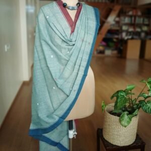 Ponduru Handspun Handwoven Dupatta - (PKDA0001)