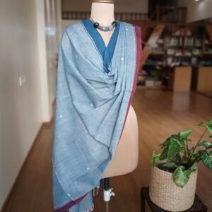 Ponduru Handspun Handwoven Dupatta – (PKDA0003)