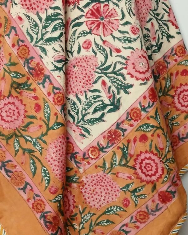Reversible Soft Single Dohar in Mul Cotton - (MCSD1006) - Image 4
