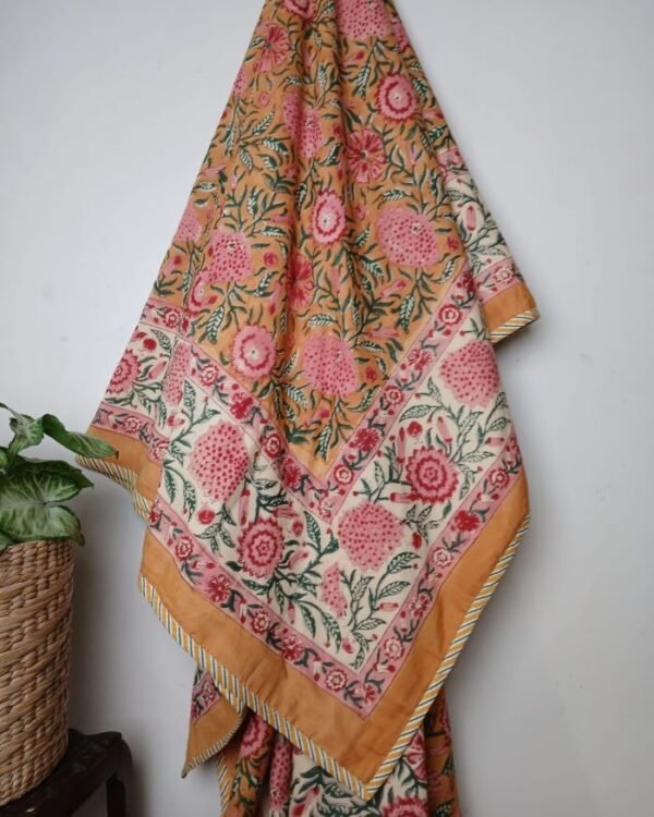 Reversible Soft Single Dohar in Mul Cotton - (MCSD1006)