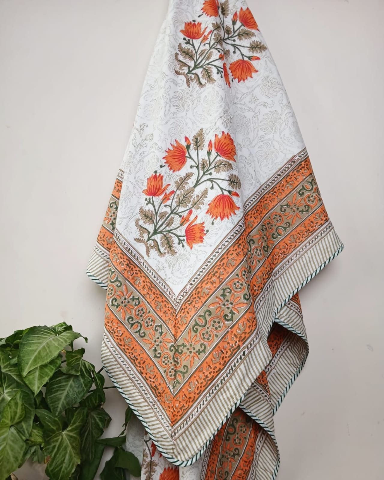 Reversible Soft Single Dohar in Mul Cotton (MCSD1002) - Image 3