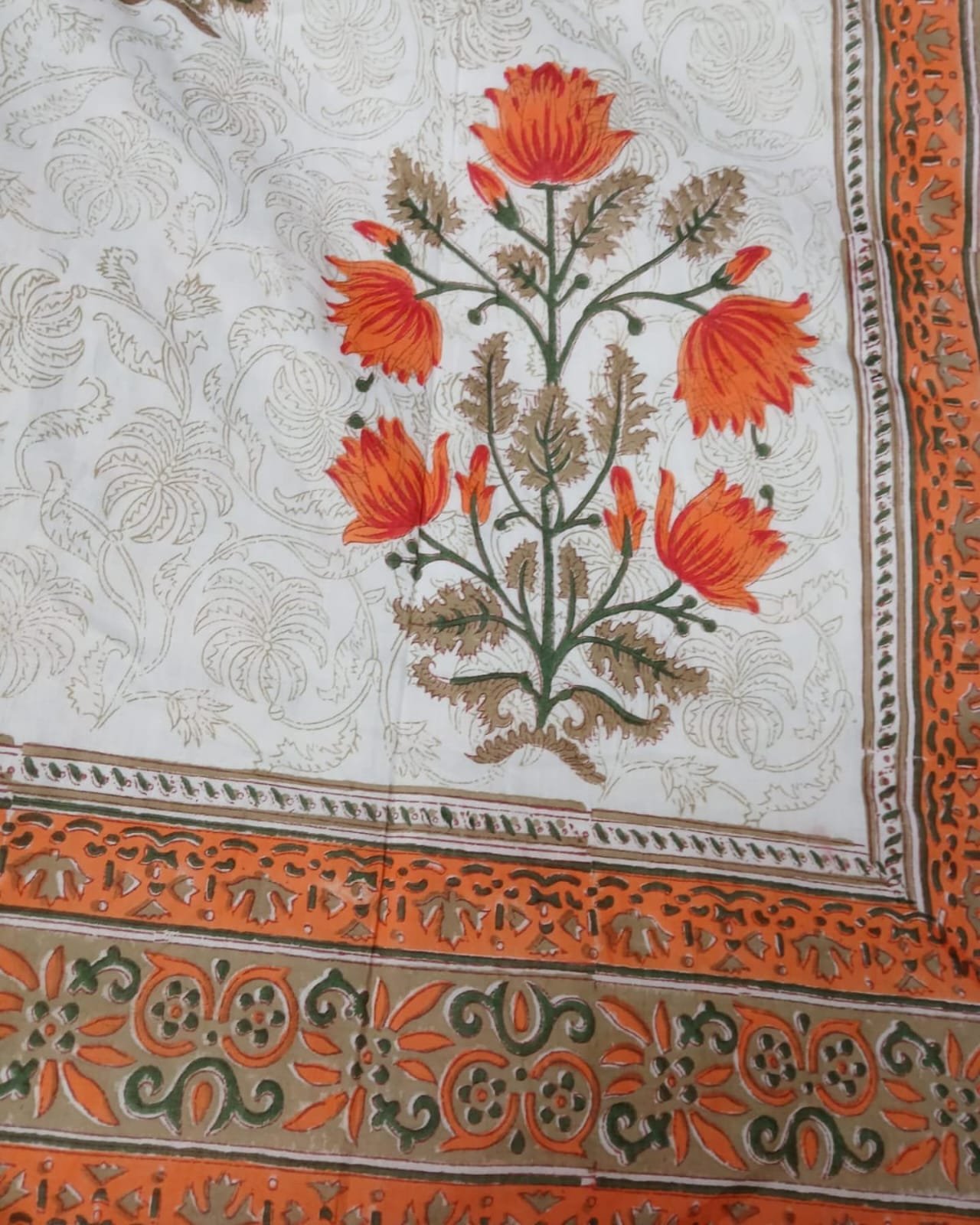 Reversible Soft Single Dohar in Mul Cotton (MCSD1002) - Image 4