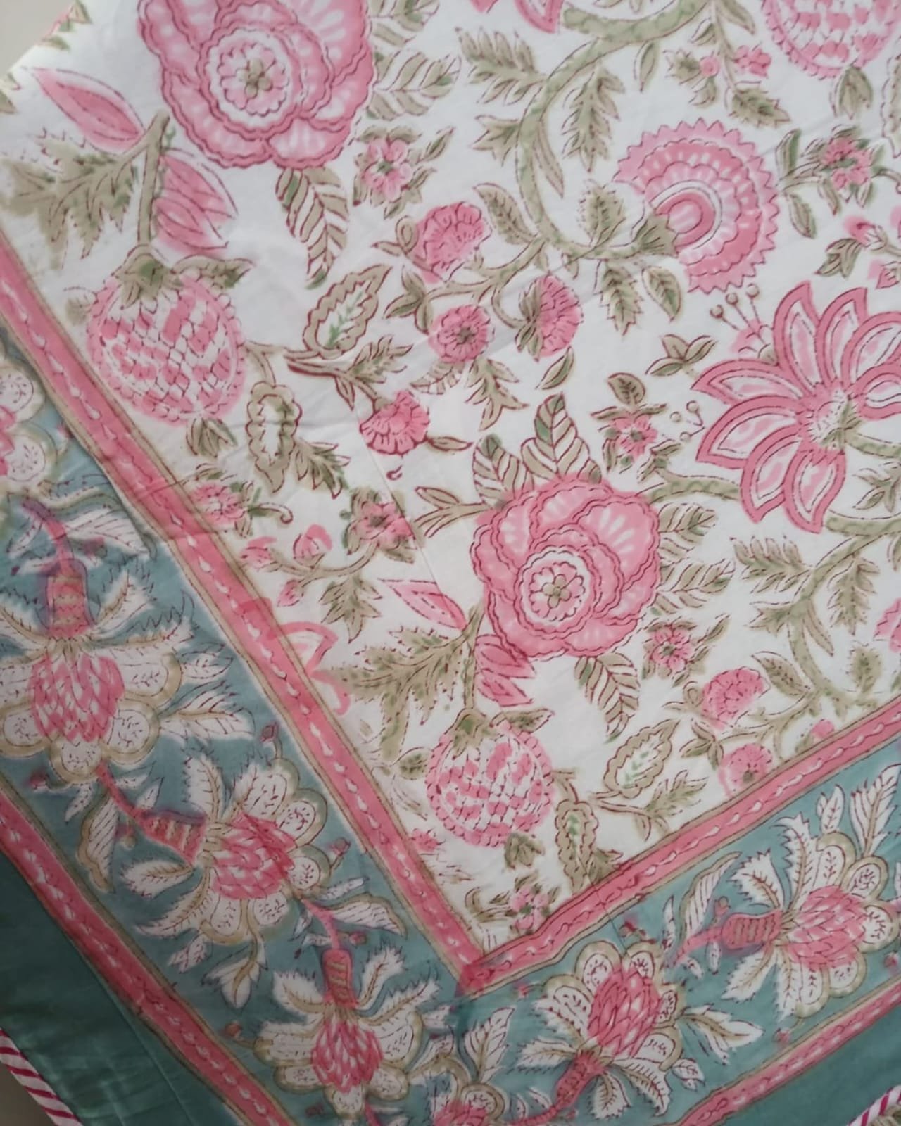 Reversible Soft Single Dohar in Mul Cotton (MCSD1001) - Image 4