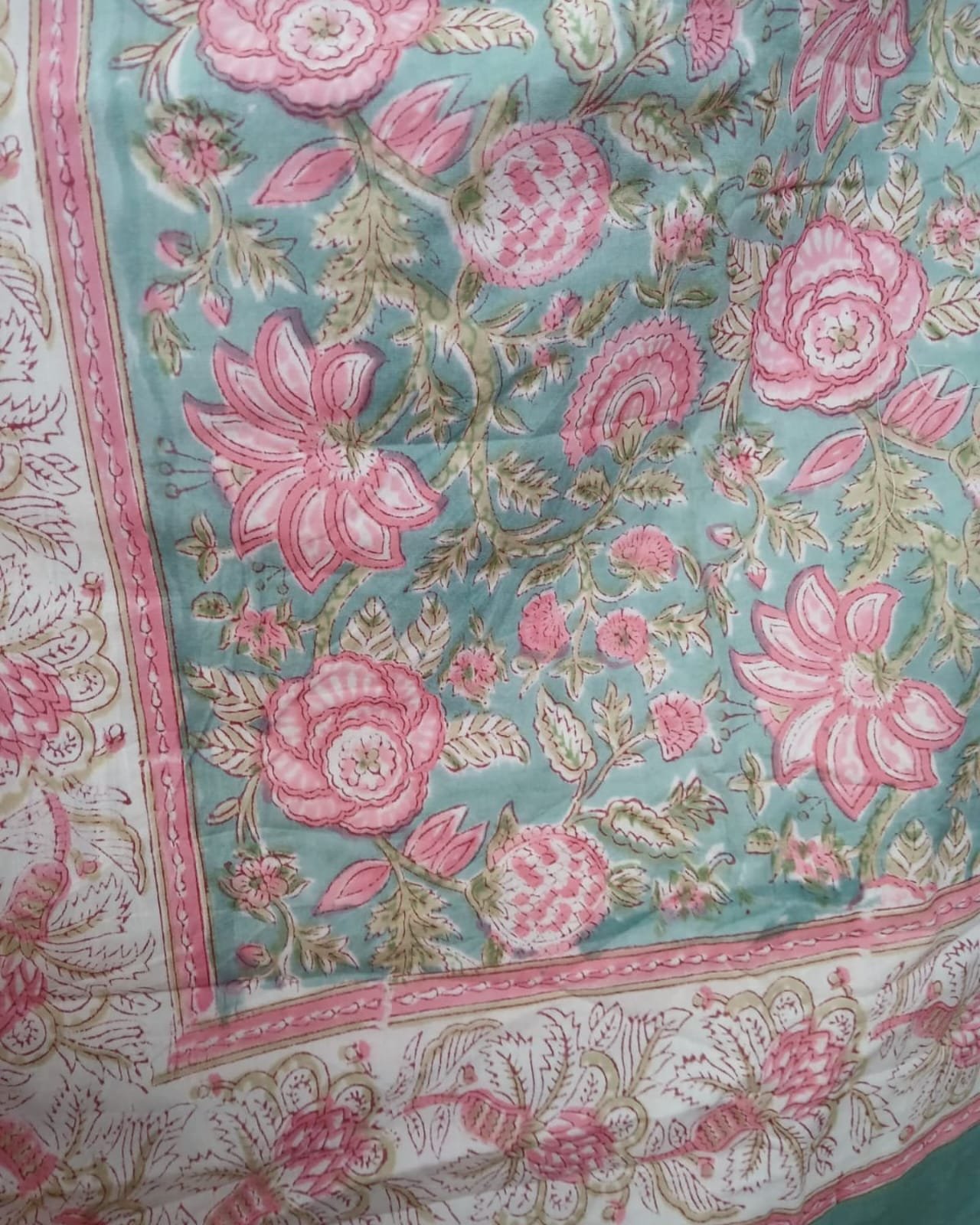 Reversible Soft Single Dohar in Mul Cotton (MCSD1001) - Image 2