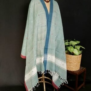 Ponduru Handspun Handwoven Dupatta - (PKDA0001)
