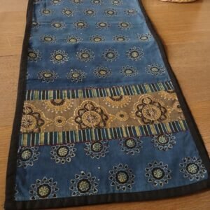 Ajrakh Table Runner in Cotton - (ATRC0013)