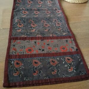 Ajrakh Table Runner in Cotton - (ATRC0011)